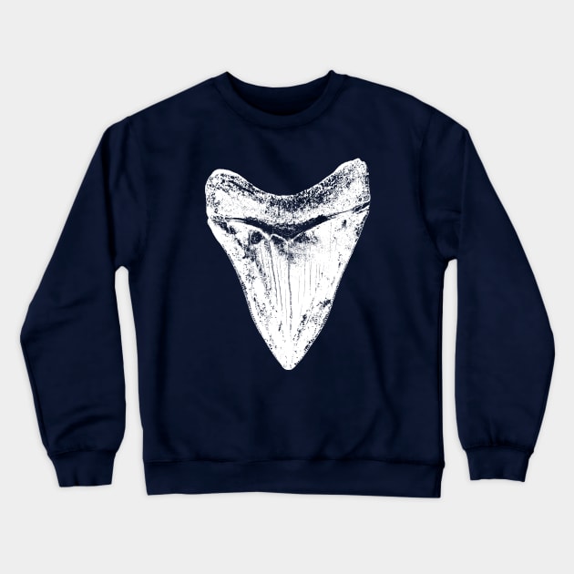 Megalodon Shark Tooth Crewneck Sweatshirt by IncognitoMode